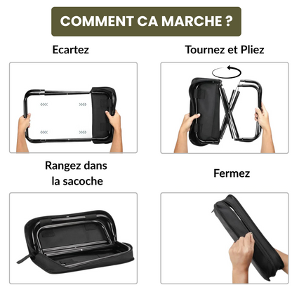 Seaty™ - La Sacoche Convertible